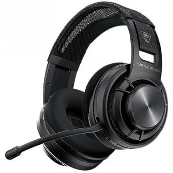 Turtle Beach Atlas Air Wireless Gaming Headset - Black, with 24-bit High-Fidelity Audio, Broadcast Grade Mic, Floating Earcup, Memory Foam Cushions & Bluetooth for PC, PS5, PS4, Switch & Mobile