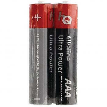 HQ Alkaline de batería AAA de 2 unidades en termorretráctil pantalla, hqlr03/2SP