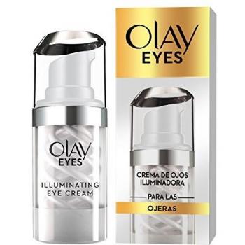 Olay Eyes Brightening Eye Cream, Crema contorno de ojos para manchas con niacinamida y cafeína, 15 ml