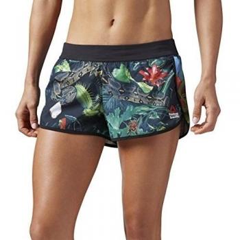 Reebok Rcf Knw Short Pantalón Corto, Mujer, Negro, L