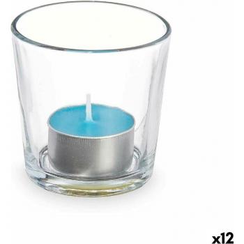 Vela Perfumada Océano 7 x 7 x 7 cm (12 Unidades)