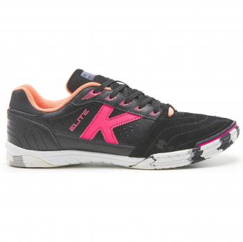 Kelme - Zapatillas de fútbol sala unisex Elite Kelme, color negro, deportivas para mujer, hombre y niño