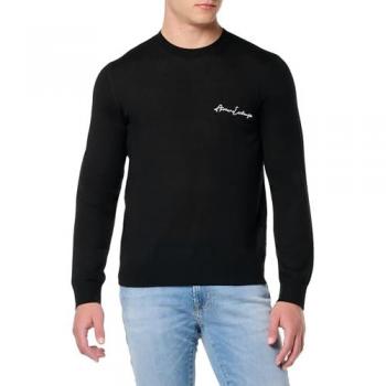 Jersey Casual de Lana Negro para Hombre Armani Exchange 8NZM5AZM1YZ S