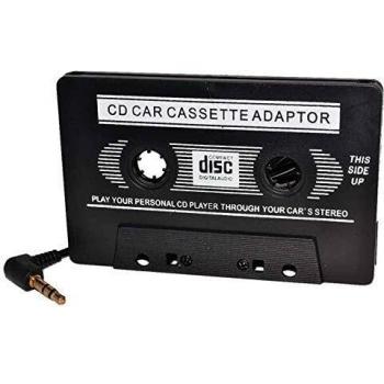 Adaptador de Radiocasete para Coche Reekin - 3.5mm - Negro