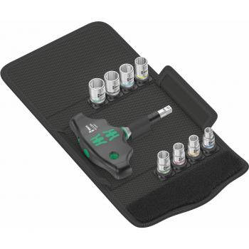Wera Juego de Atornilladores Kraftform Kompakt 400 RA Set 2, 9 Piezas con Puntas Hexagonales a Prueba de Manipulaciones