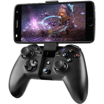 MAD GIGA Mando PS3 Wireless, Gamepad Inalámbrico Mando Controller, Mando PC Wireless Juego Inalámbrico para PS3, Aandroid, Tableta, Decodificador, Smart TV, Windows, iCade Rango hasta 10M