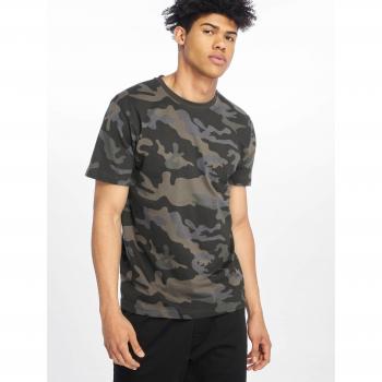 Camiseta de Manga Corta Brandit Verde Regular Fit para Hombre - Talla 6XL