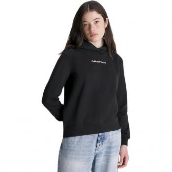 Calvin Klein Women's Elegant Comfortable Black Hoodie - Size L