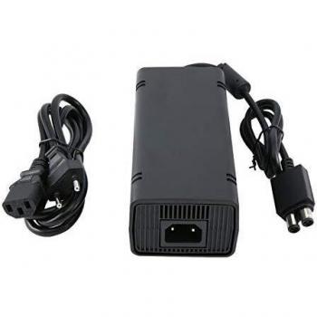 Ballylelly AC 100-240V Adaptador Cable de Cargador de Fuente de alimentación para X-Box 360 Slim Cargador de Repuesto Ideal con luz indicadora LED Enchufe de la UE
