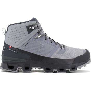 ON Running Cloudrock 2 WP Waterproof Men's Hiking Shoes Trekking Shoes Gray (UK 7 Alloy/Eclipse)