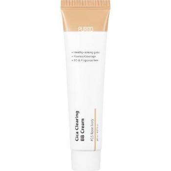 Purito Cica Clearing BB Cream #15 Rose Ivory 30ml with UVA and UVB filters