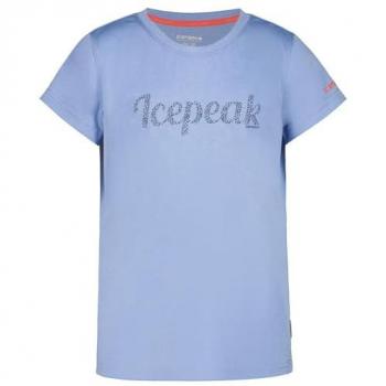 Camiseta Icepeak Kivalina manga corta azul celeste niña 140