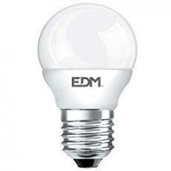 Edm 98700 Bombilla Esferica Led, Luz Fria