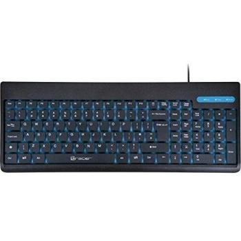 Teclado USB Tracer Reef QWERTY Negro