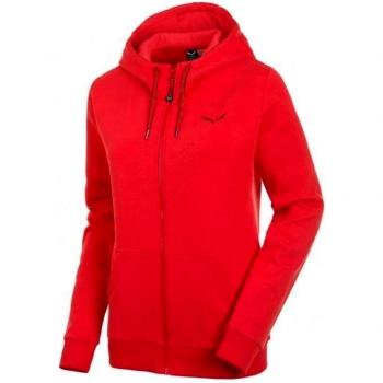 Salewa Solidlogo 2 Co W Fz Hdy - Sudadera para mujer, color rojo, talla 40/34