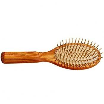 Kostkamm 9-Row Olive Wood Brush