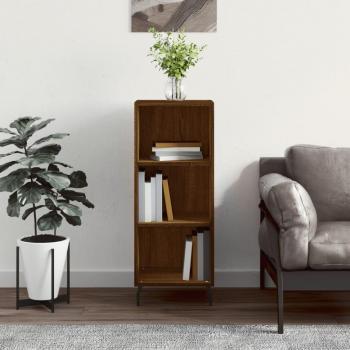 Aparador de Madera Multicapa Marrón Roble 34.5x32.5x90 cm