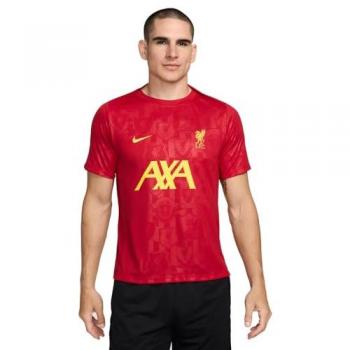 Nike Liverpool FC Academy Pro Dri-FIT Pre-Match Short Sleeve Shirt - Red - Men's Large