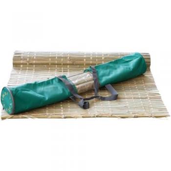 Rollo de bambú 110 x 310 cm con hilo de algodón Haya