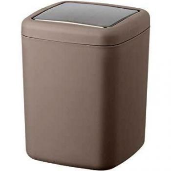 Cubo de Baño Barcelona Taupe - 3 Litros, Plástico Infrangible Sin BPA