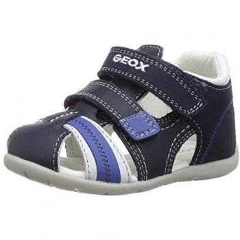 Geox B Kaytan C, Zapatos de Primeros Pasos Bebé-Niños, Multicolor