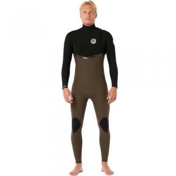 Traje de Neopreno Rip Curl E Bomb 4/3 mm con Cremallera Larga y Mangas Largas para Hombre