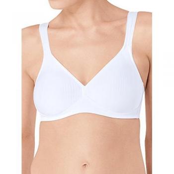 Triumph Modern Soft Cotton Non-Wired Bra - White - Size 95C