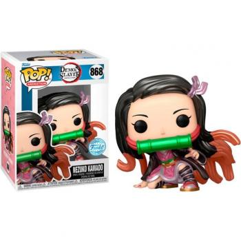Funko POP! Exclusive Metallic Nezuko Kamado Figurine - Demon Slayer Special Edition