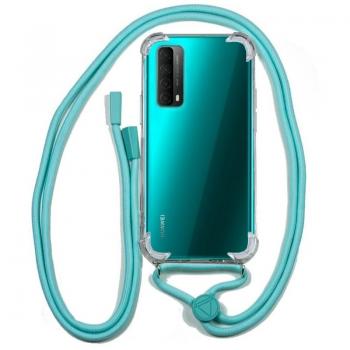 Funda con Cordón Celeste para Huawei P Smart 2021