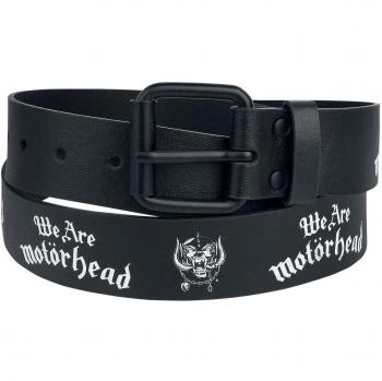 Motörhead We Are Cinturón Negro 115 cm
