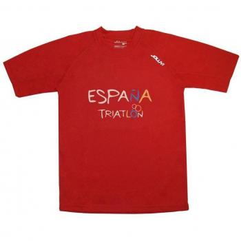Camiseta de Manga Corta Hombre Joluvi Math Rojo XXL