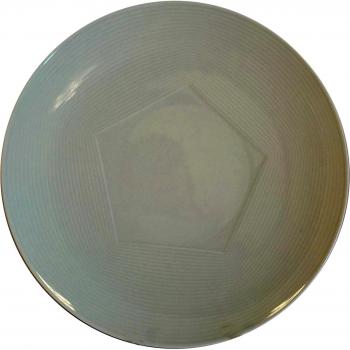 Cim Alta Gastronomía Philotaxia - Set de 6 platos llanos, forma de pentágono, 27 cm, color blanco