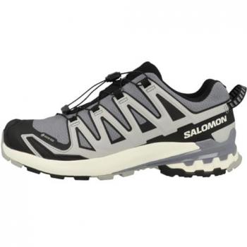 Salomon Zapatillas de Trail Running XA PRO 3D V9 GORE-TEX para Hombre, color azul pálido y negro, talla 48
