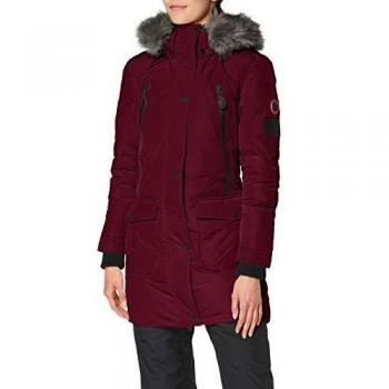 Superdry - Abrigo - para Hombre Rojo Glacial Burgundy XS