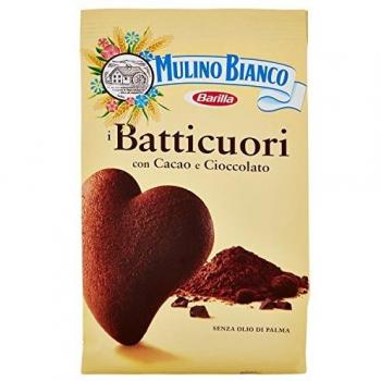 3x Mulino Bianco Batticuori Galletas Italianas Cacao y Chocolate