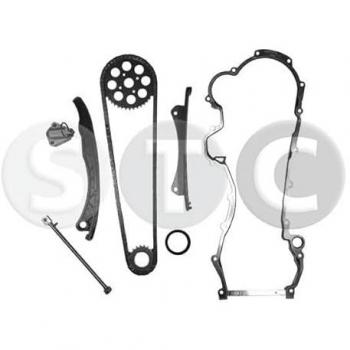 Kit de cadena de distribución STC T405239 para OPEL: Astra, Corsa, Meriva, Combo, Agila, Tigra y FIAT: Punto, Panda, Doblo, 500, Fiorino
