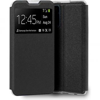 Funda Flip Cover Lisa Negra para Oppo A16/A16s/A54s