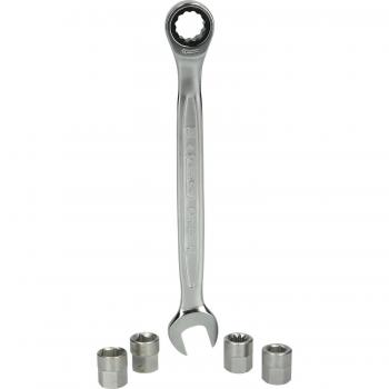 Juego de llaves de vaso especiales para pistones de freno WABCO y frenos de disco Knorr, 5 pzs - KS TOOLS 460.2615
