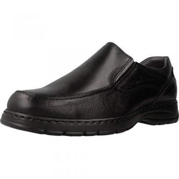 Fluchos Crono, Zapatos Sin Cordones Hombre, Negro, 45 EU