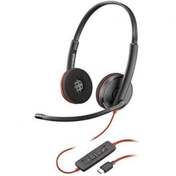 Plantronics Blackwire 3200 Stereo Corded UC Headset With USB-C Connectivity