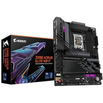 GIGABYTE Z890 AORUS ELITE WIFI7 ATX Motherboard - Intel LGA1851 Socket - DDR5 RAM Support