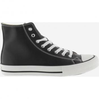 Victoria - Zapatillas deportivas veganas de mujer con efecto piel negra