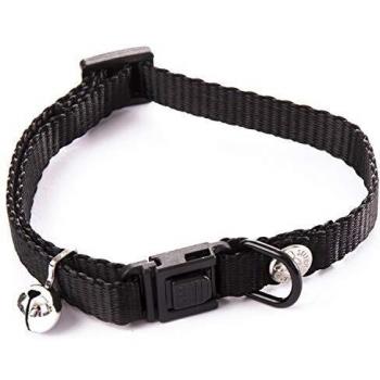 Collar clásico de nylon para gato con correa Martin Sellier