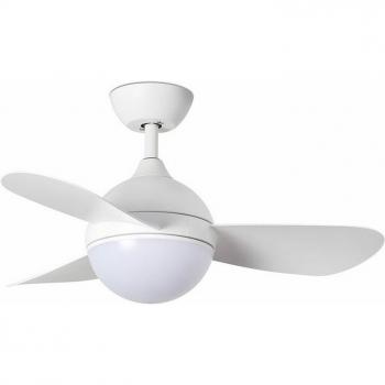 Ventilador de Techo con Luz Wifi DC Blanco Hvar Ø970mm 34300WP Faro