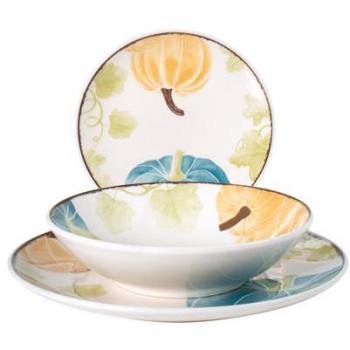 Vajilla 18 piezas stoneware decorada autumn