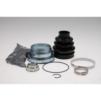 Kit de fuelles para eje de transmisión SPIDAN 36577, incluye fuelles de goma, abrazaderas metálicas, diseñado para vehículos específicos, resistente a altas temperaturas y condiciones adversas