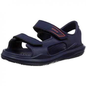 Crocs Swiftwater Expedition K, Sandali con Cinturino alla Caviglia, Blu
