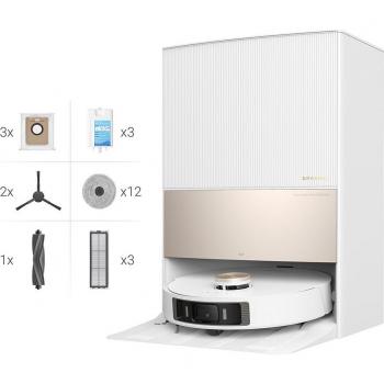 Dreame L20 Ultra Complete Robot Aspirador con Inteligencia Artificial, Mapeo Inteligente del Hogar y Tecnología Vormax