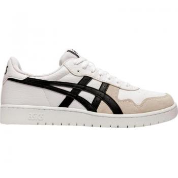 Asics Japan S Zapatillas Deportivas Hombre Perfil Bajo Piel Ante Confort Ligero Beige 1191A328 Blanco