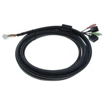 Axis 5502-491 - Cable de conexión y sincronización para Flash, Negro